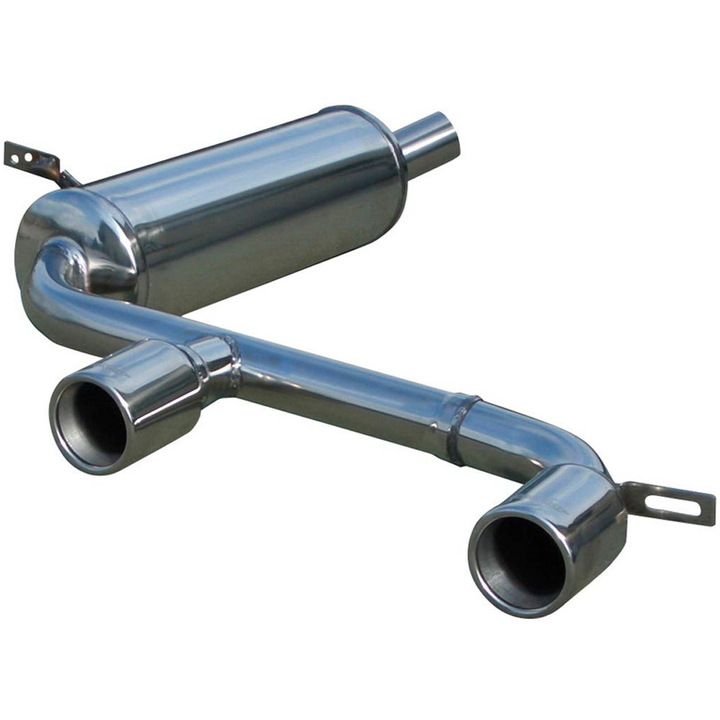 Echappement Final Inoxcar  2x80mm Rolled