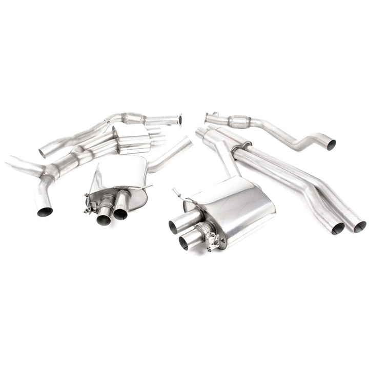 Cat-Back Milltek  Oval Jetpour AUDI A4 B9 Avant (8W5, 8WD)  RS4 TFSi quattro 450cv 