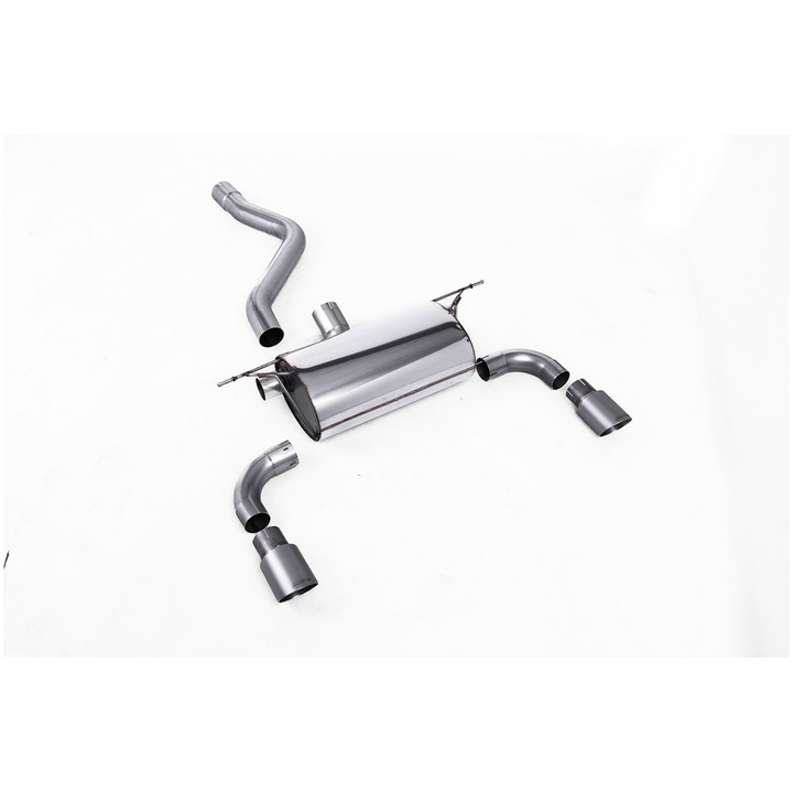 Endschalldämpfer Milltek  Twin 90mm GT90für BMW 1 (F20)  M 135 i xDrive 326ps 