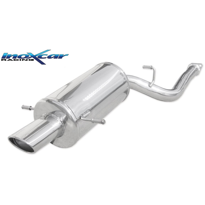 Echappement Final Inoxcar  120x80 Ovalpour SUBARU IMPREZA A trois volumes (GD)  2.0 WRX Turbo AWD (GDA) 218cv 