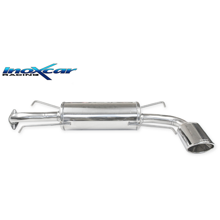 Echappement Final Inoxcar  150x105mm Ovalpour SUBARU IMPREZA Berline bicorps trois ou cinq portes (GR, GH, G3)  2.0 R AWD (GH7) 150cv 