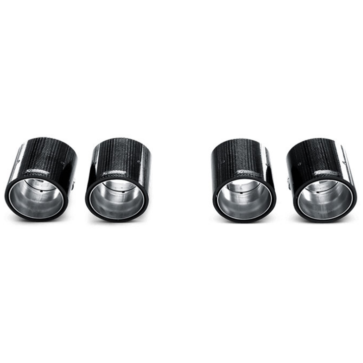Embouts d'échappement Akrapovic  Carbon