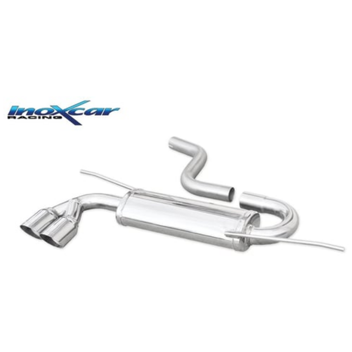 Echappement Final Inoxcar  2x80mm  Racing Angledpour VW SCIROCCO III (137, 138)  2.0 TDI 170cv 