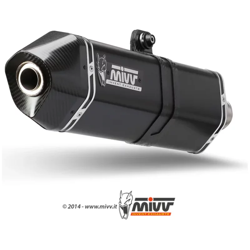 Image of Mivv Speed Edge Inox/Black für BMW R R nineT (R1ST) 79kW 2014-