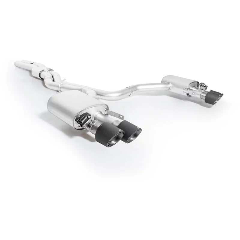 Image of Endschalldämpfer Remus 102mm Straight Cut für AUDI A6 C8 Avant (4A5) RS6 TFSI Mild Hybrid quattro 600 PS