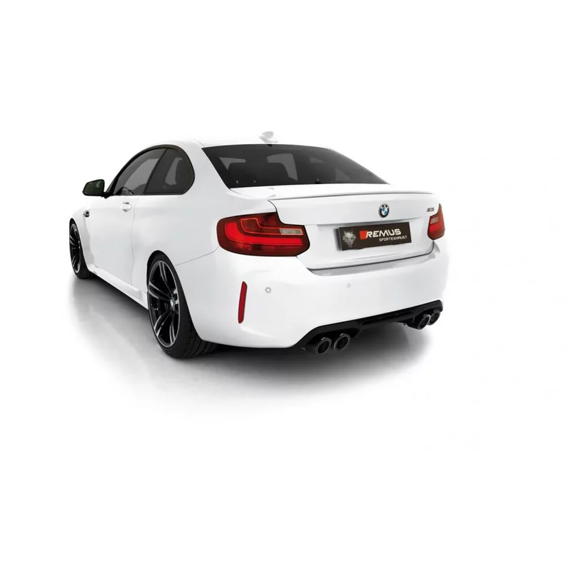 Image of Endschalldämpfer Remus 2.75" 102mm Carbon für BMW 2 Coupé (F22, F87) M2 Competition 411 PS