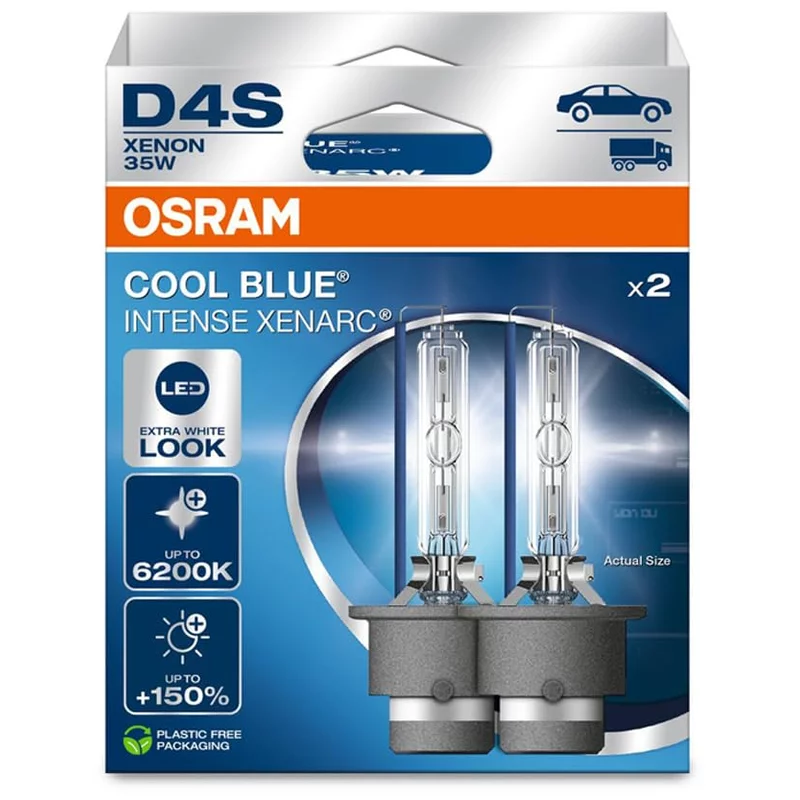 OSRAM 4062172397704 Xenarc bulb 35W 42V Cool Blue D4S car light bulb