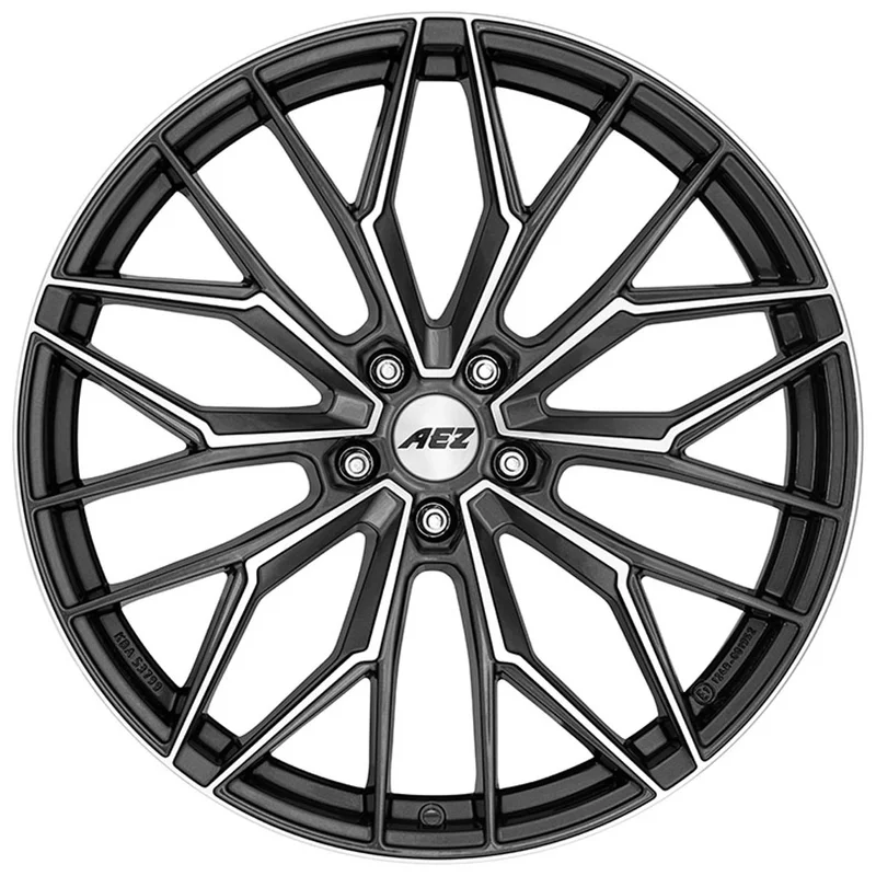Image of AEZ Porto 9.0x20 5x112 ET40 Gunmetal/polished Felgen
