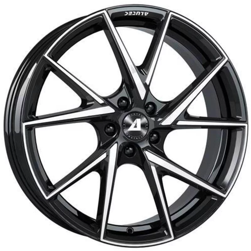 Image of ALUTEC ADX.01 7.0x17 4x108 ET32 diamond-black frontpolished Felgen