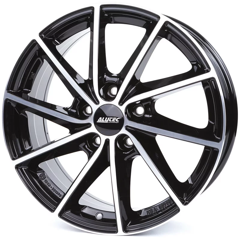 Image of ALUTEC Singa 6.0x15 4x100 ET40 diamond-black frontpolished Felgen