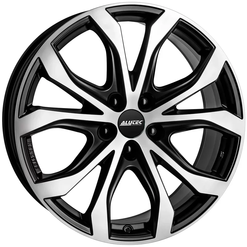Image of ALUTEC W10X 8.0x18 5x114.3 ET40 racing-black frontpolished Felgen