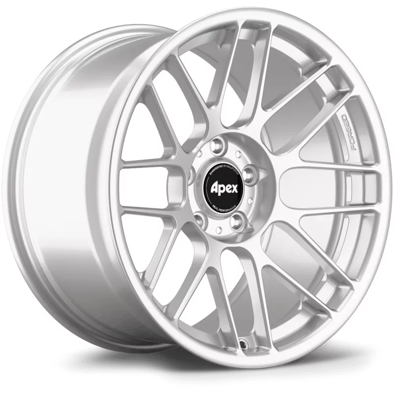 Image of Apex ARC-8RT 10.0x18 5x120 ET25 Race Silver Felgen