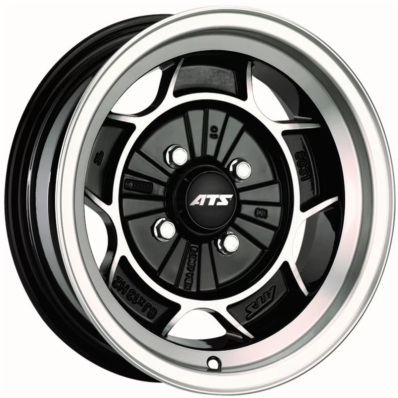 Image of ATS Classic 8.0x13 4x100 ET1 diamond-black frontpolished Felgen