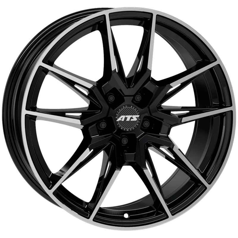 Image of ATS Force 9.5x20 5x112 ET42 diamond-black frontpolished Felgen