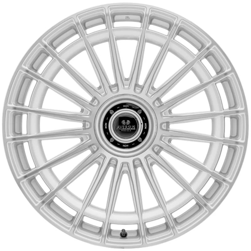 Image of Felgen Aversus Ikon 10.0x20 5x112 ET35 Glanz-silber Frontpoliert