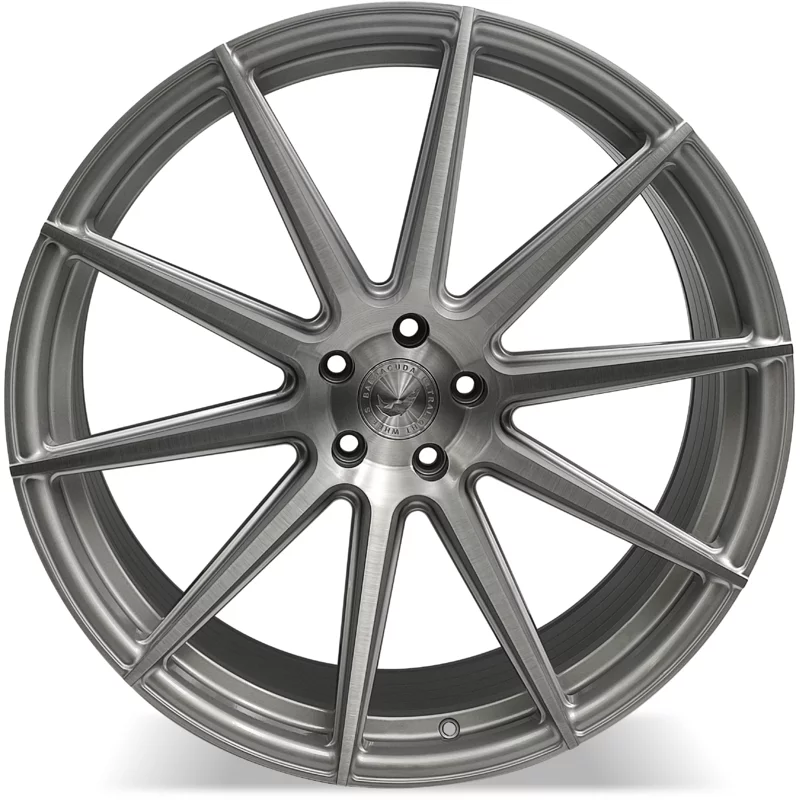 Image of Barracuda PROJECT TWO 9.5x19 5x112 ET47 Silver-Brushed-Surface Felgen