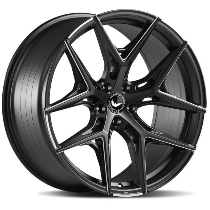 Image of Barracuda RAZZER 10.0x20 5x112 ET45 Mattblack gefräst Felgen