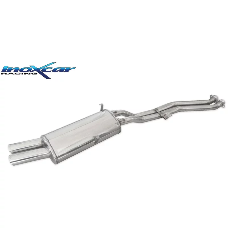 Endschalldämpfer Inoxcar  2x70mm Racing Angled