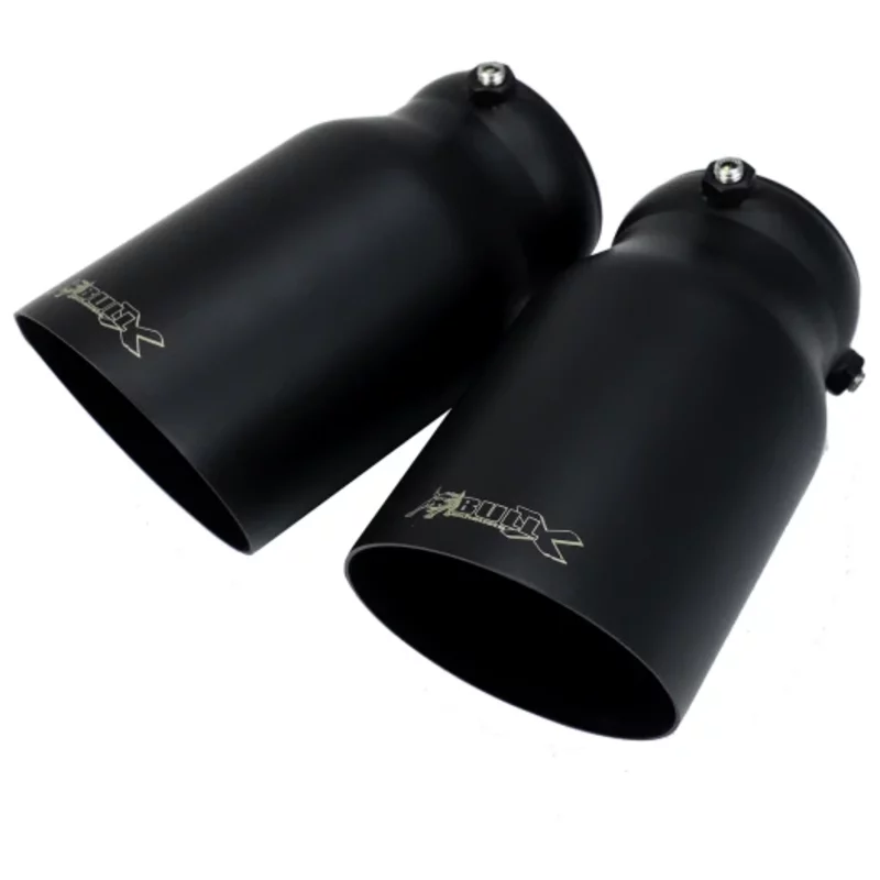 Image of Endrohr Bull-X 2x90mm Schwarz