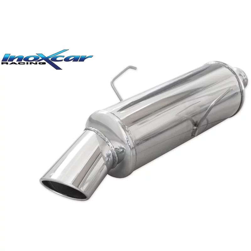 Image of Endschalldämpfer Inoxcar 120x80 Oval für CITROËN SAXO (S0, S1) 1.6 VTS 118 PS
