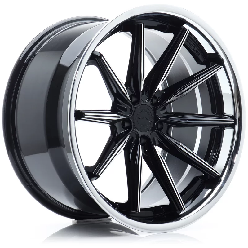 Image of Concaver CVR8 10.0x20 5x112 ET24 Black Diamond Cut Felgen