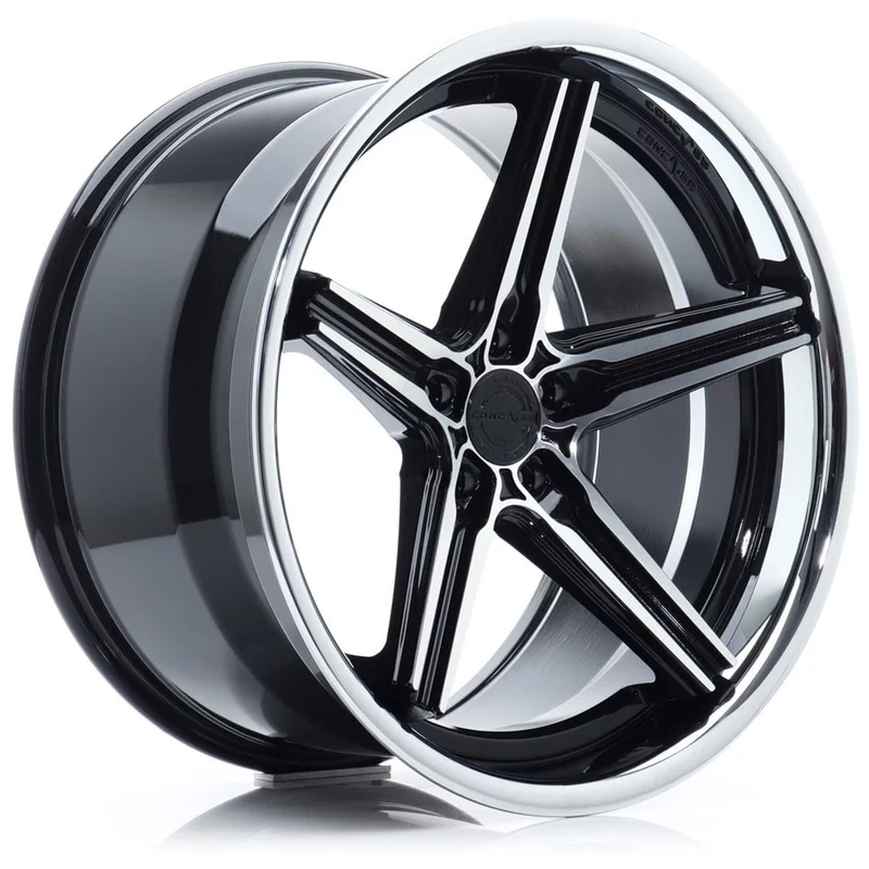 Image of Concaver CVR9 10.0x19 5x108 ET15 Black Diamond Cut Felgen