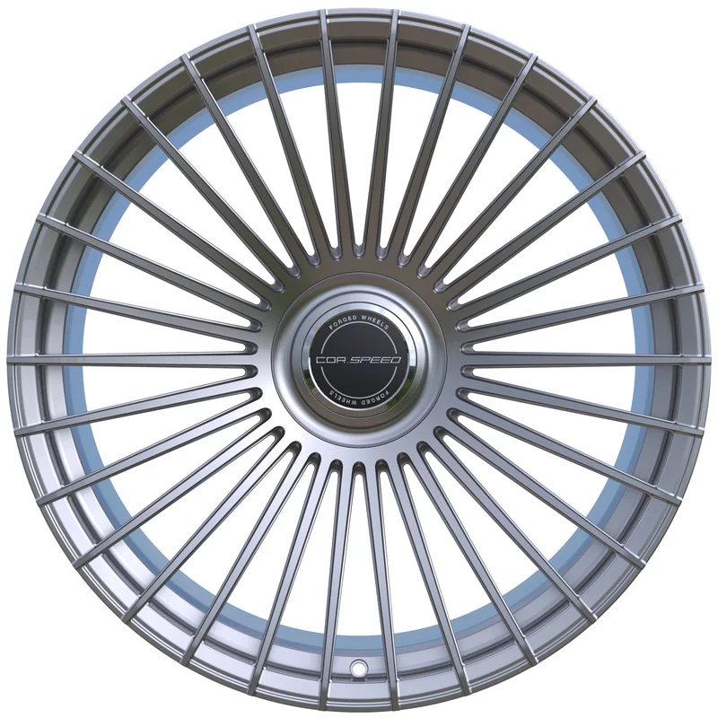 Image of Corspeed ATMOS 10.5x21 5x112 ET35 Higloss-Silver Felgen