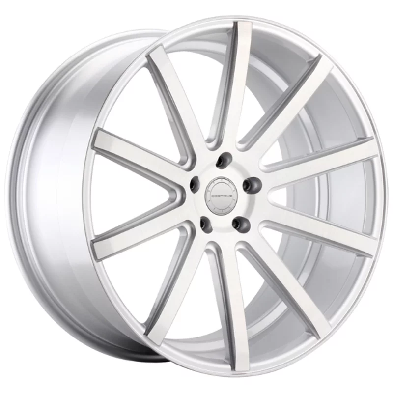 Corspeed DEVILLE 8.5x19 5x112 ET45 Silver-brushed-Surface Felgen