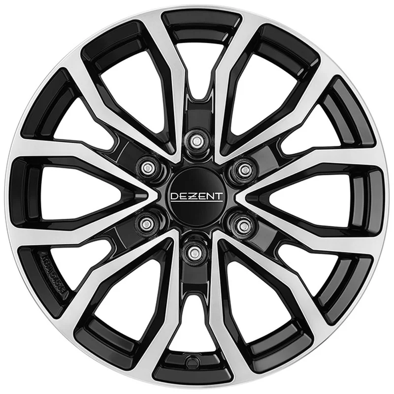 DEZENT KC 7.5x19 6x139.7 ET45 Black/polished Felgen