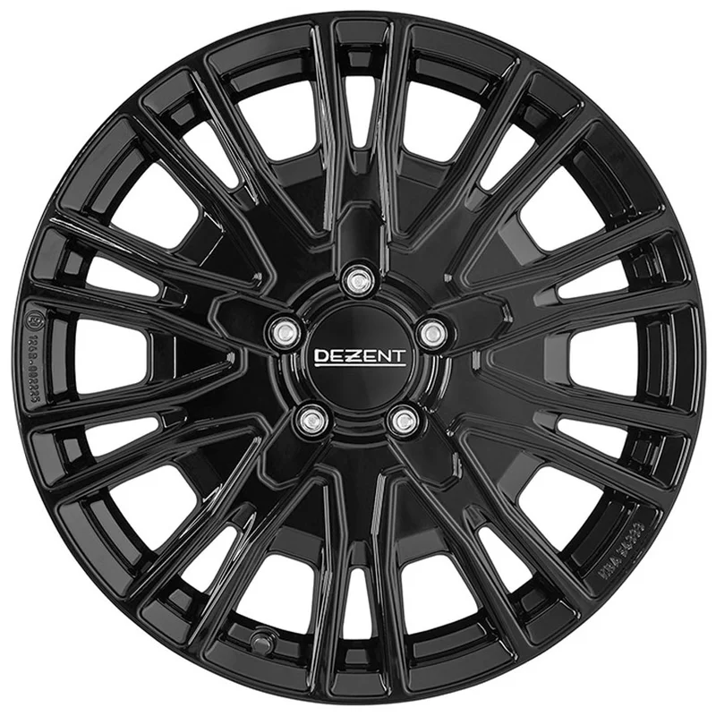 Image of DEZENT KE 6.5x16 5x118 ET55 Black Felgen