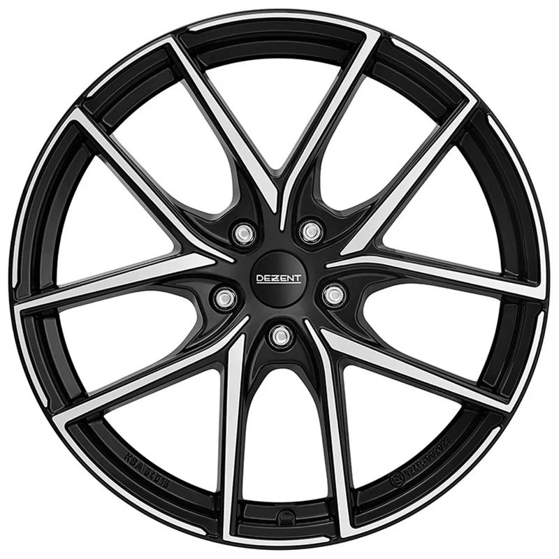 Image of DEZENT TO 7.5x17 5x112 ET46 Black/polished Felgen