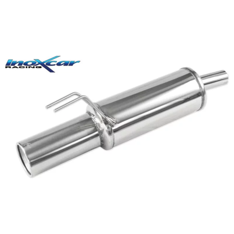Image of Endschalldämpfer Inoxcar 102mm Rolled für FIAT BRAVA (182_) 1.9 JTD 105 105 PS