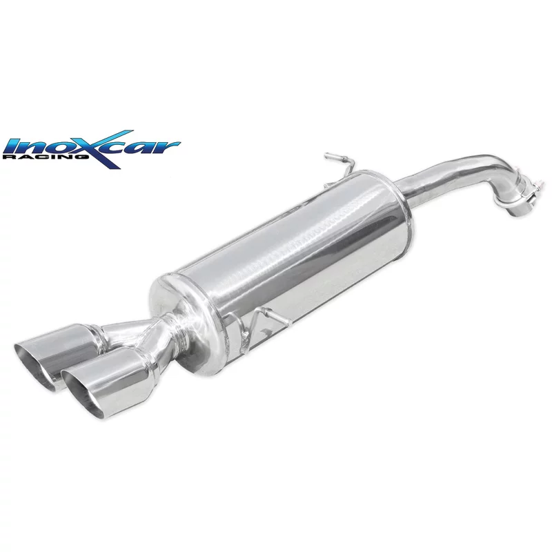 Image of Endschalldämpfer Inoxcar 2x80mm Racing Look