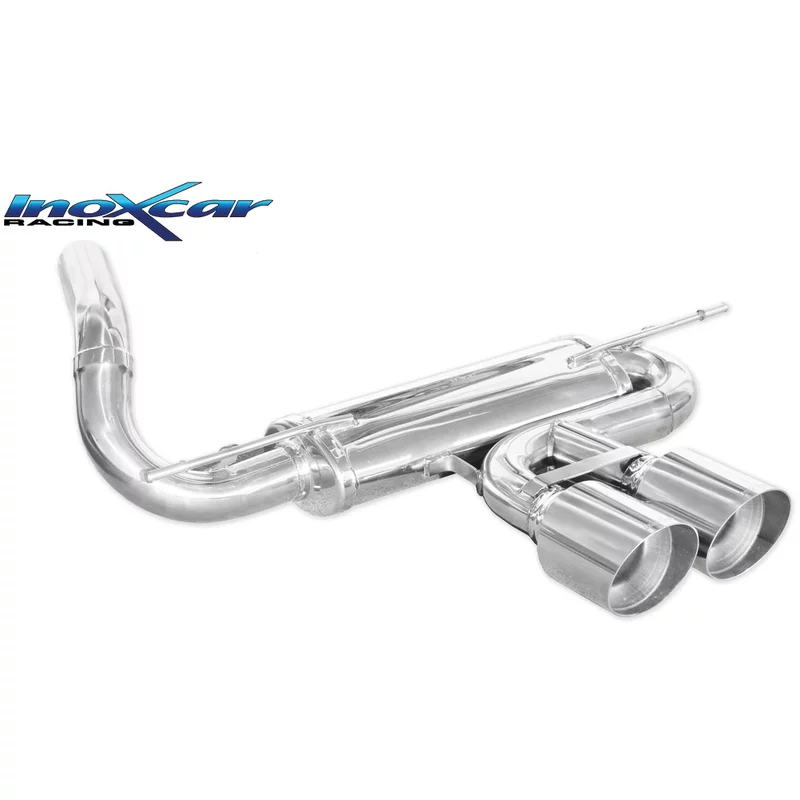 Image of Endschalldämpfer Inoxcar 114mm Racing Look für FORD FOCUS III Turnier 2.0 ST 250 PS