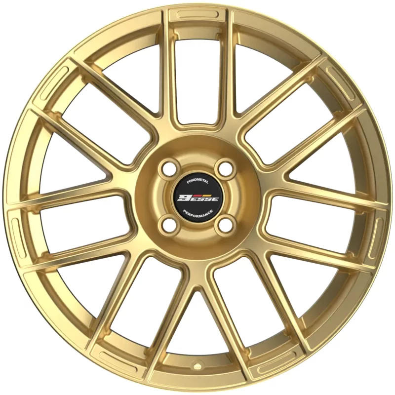Image of Fondmetal 9ESSE 7.0x17 4x98 ET35 Gold Glossy Felgen