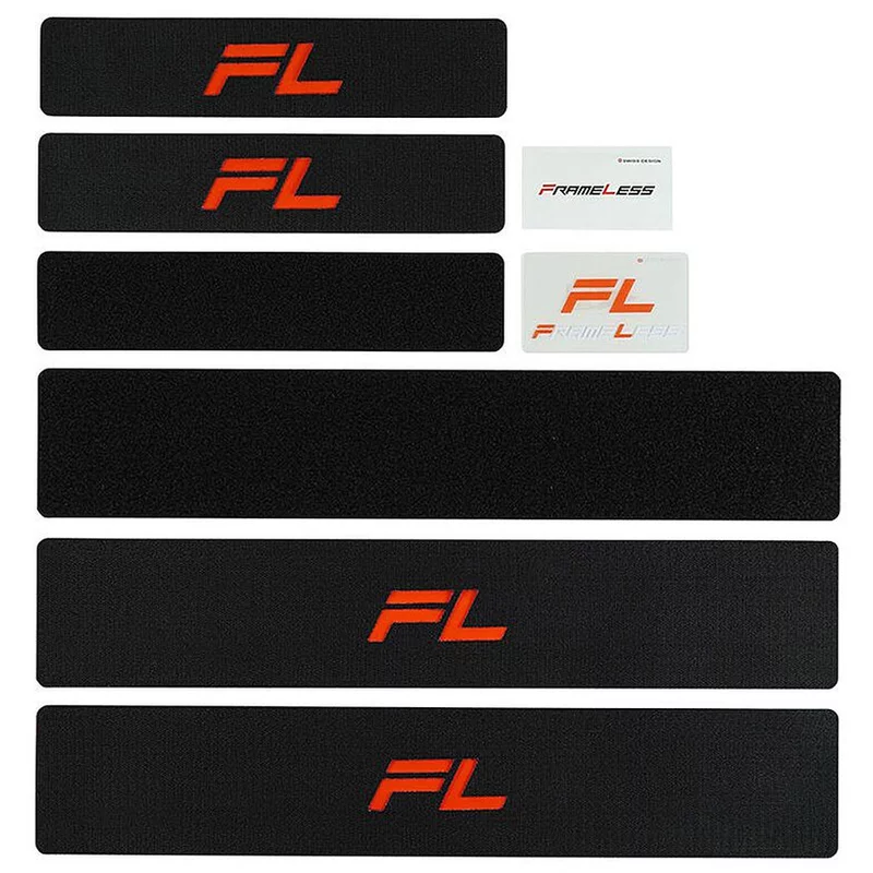 Image of Frameless Rahmenlose Nummernhalterung Set für 2 Fahrzeuge (Langformat)