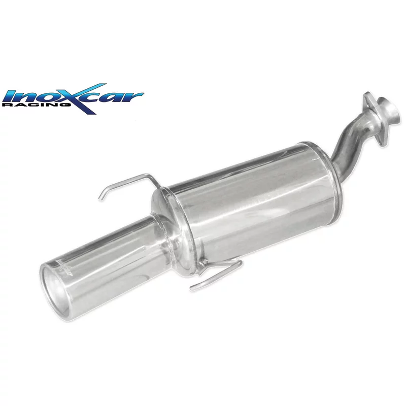 Image of Endschalldämpfer Inoxcar 102mm Rolled für HONDA CR-Z (ZF) 1.5 IMA (ZF1) 124 PS