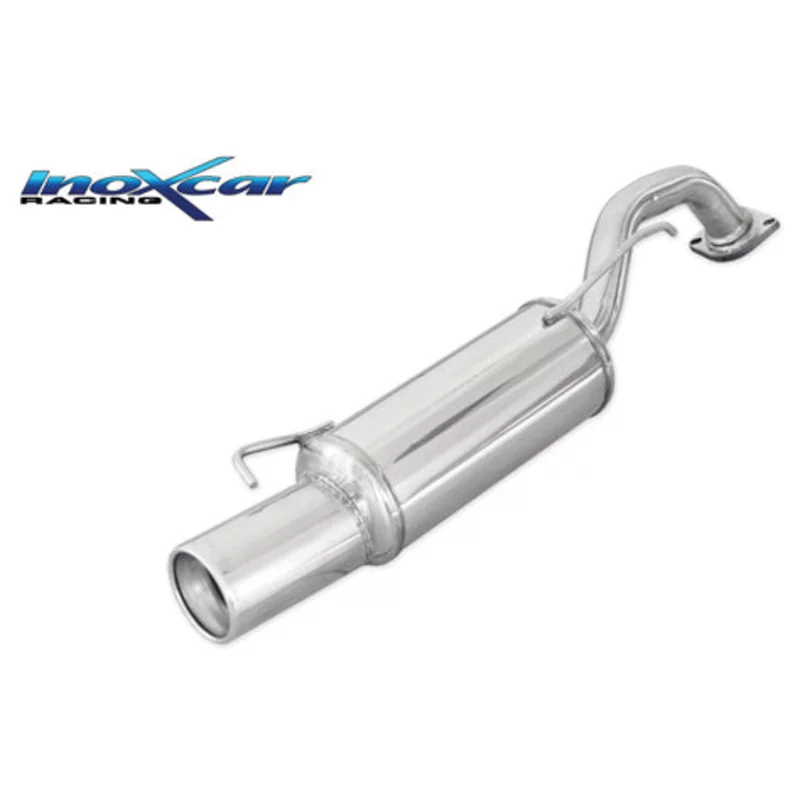Image of Endschalldämpfer Inoxcar 102mm Rolled für HYUNDAI COUPE I (RD) 2.0 137 PS