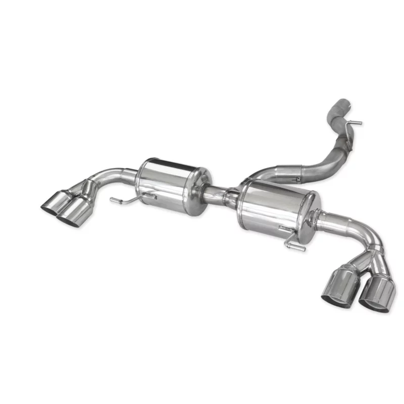 Image of Endschalldämpfer Inoxcar 2x80mm Racing für AUDI A1 Sportback (8XA, 8XF) S1 quattro 231 PS