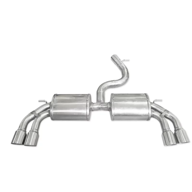 Image of Endschalldämpfer Inoxcar 2x80mm Racing für AUDI A3 Sportback (8VA, 8VF) S3 quattro 300 PS