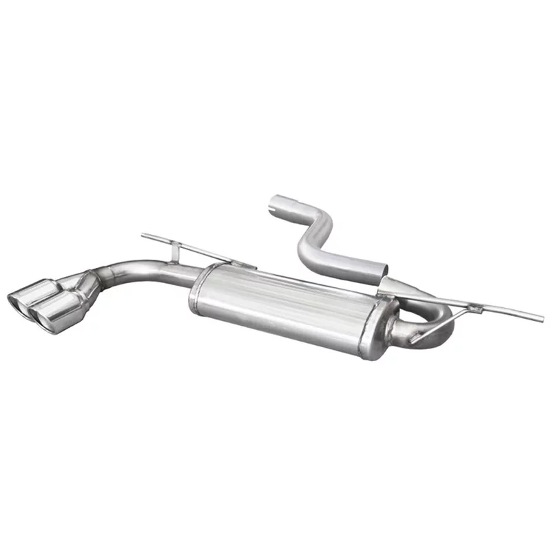 Image of Endschalldämpfer Inoxcar 2x80mm X-Race für AUDI A3 Sportback (8VA, 8VF) 1.8 TFSI 180 PS
