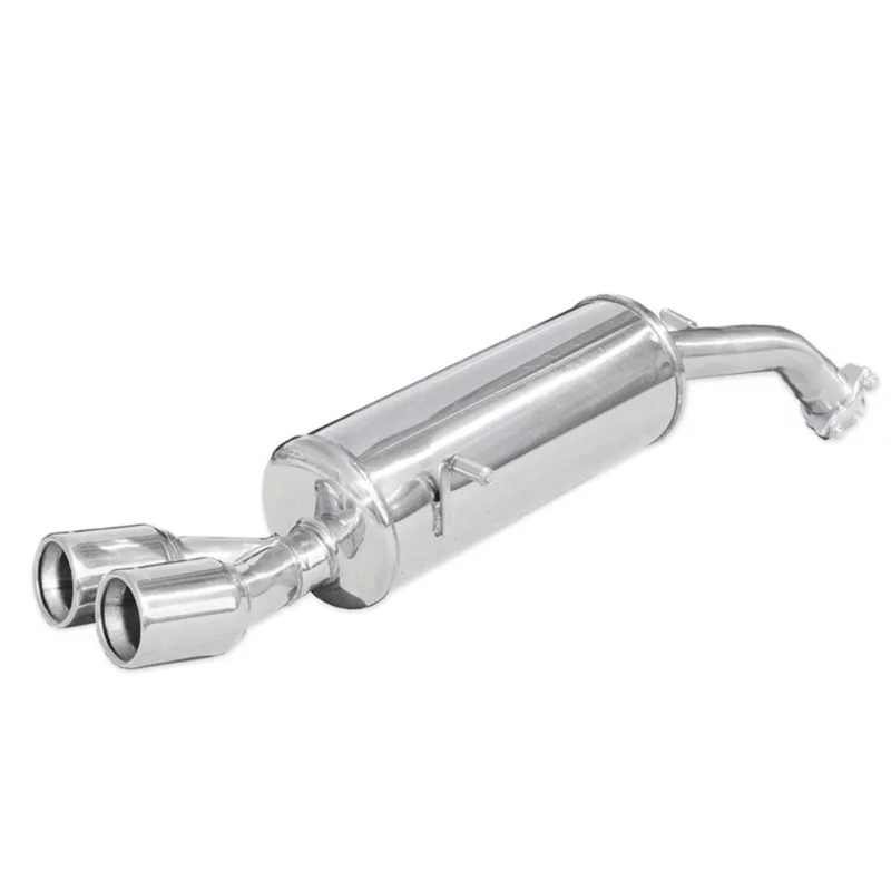 Image of Endschalldämpfer Inoxcar 2x80mm für PEUGEOT 208 I (CA_, CC_) 1.6 GTi 208 PS