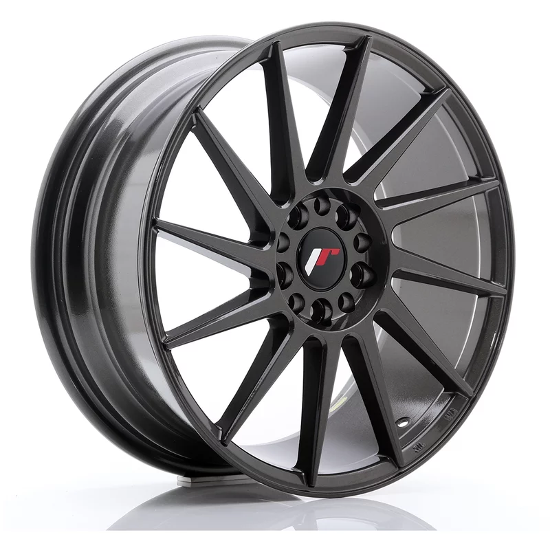 Image of JR Wheels JR22 7.0x17 3x112 ET20 Hyper Gray Felgen