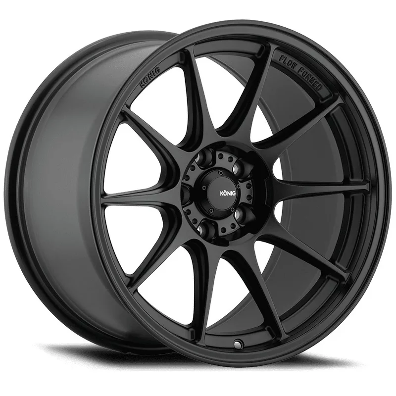Felgen Konig Dekagram 11.0x15 4x100 ET20 Semi-matte Black