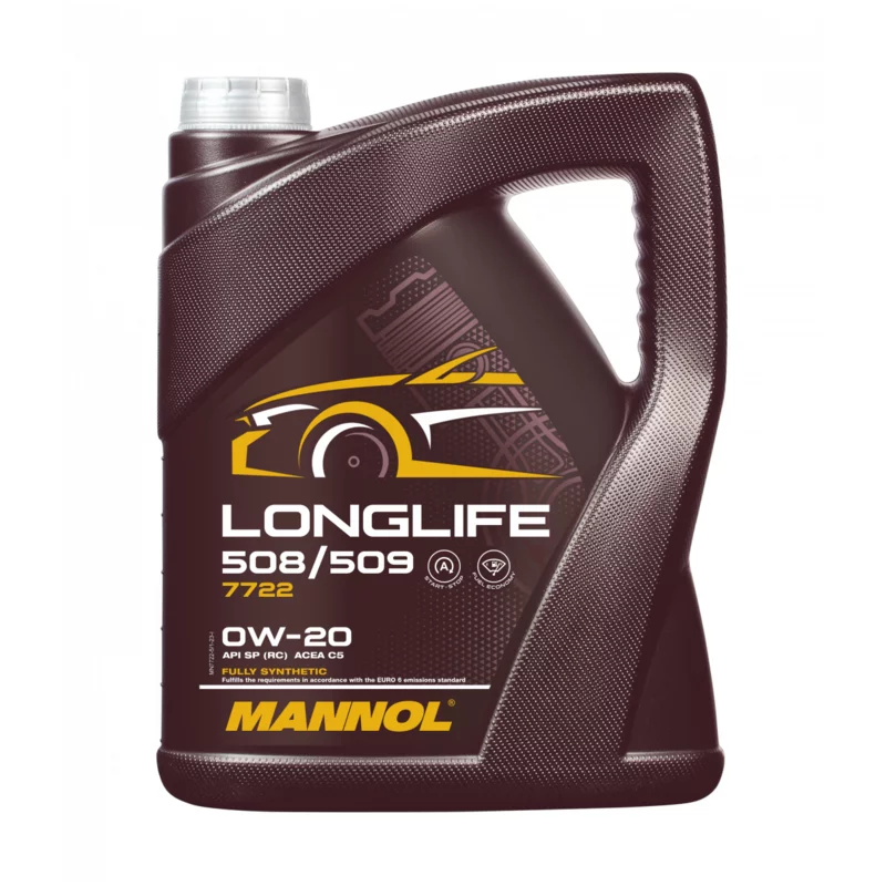 Mannol 7722 Longlife 508/509 0W20 Motoröl 5L