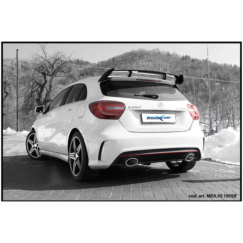 Image of Endschalldämpfer Inoxcar 150x105mm Oval