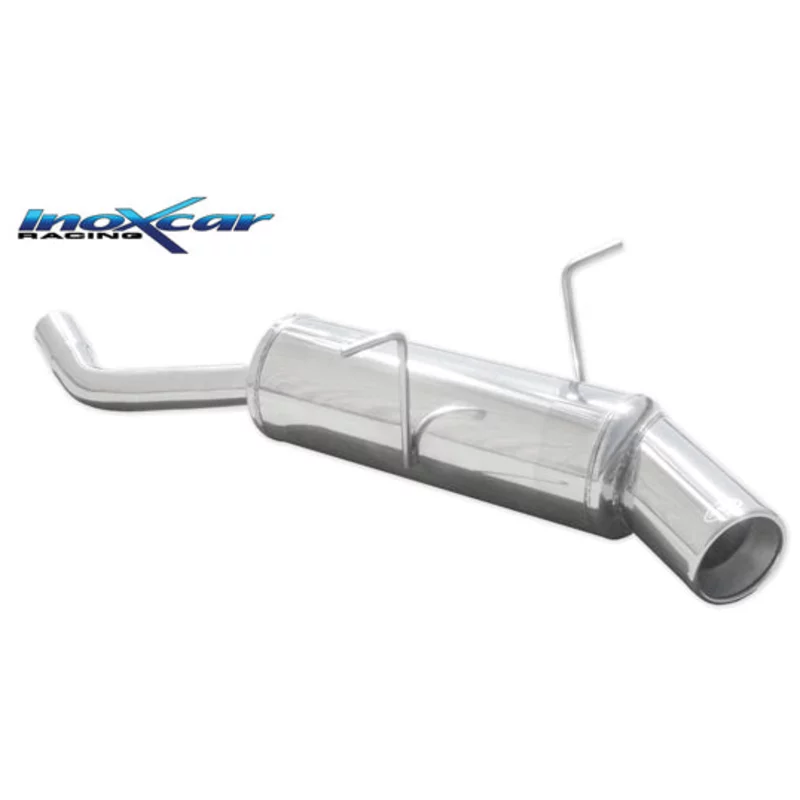 Image of Endschalldämpfer Inoxcar 102mm Rolled für MINI MINI (R50, R53) Cooper 116 PS