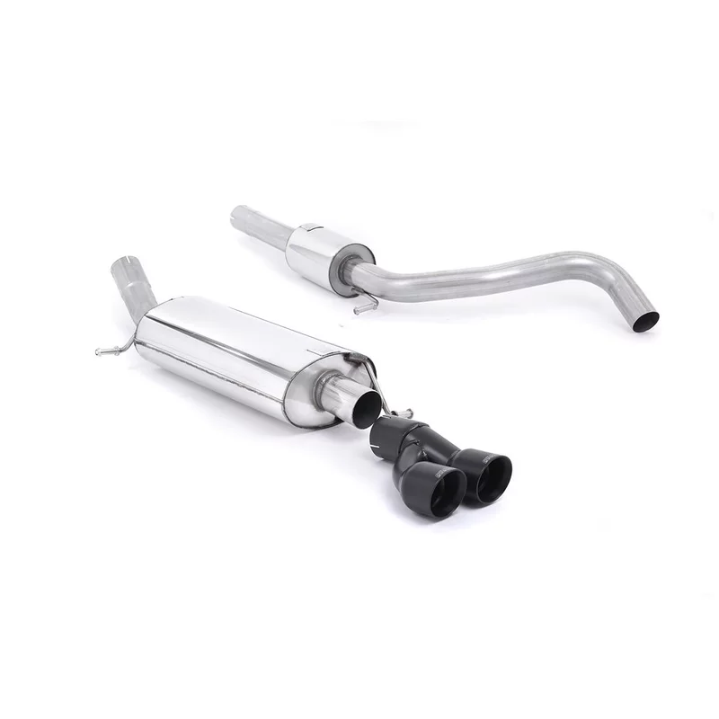 Image of Cat-Back Milltek 63.5mm Twin 80mm GT80