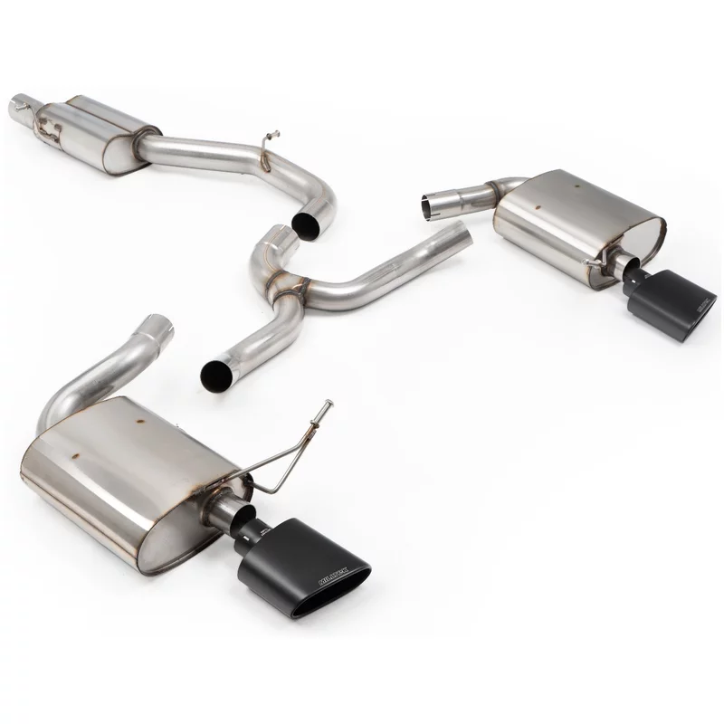 Image of Cat-Back Milltek Resonated 3" 152x76mm Oval für CUPRA LEON Sportstourer (KL8, KU8, KUD) 2.0 VZ 4Drive 333 PS