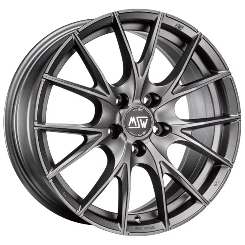 Image of Felgen MSW 25 7.0x17 4x100 ET42 Matt Titanium Tech